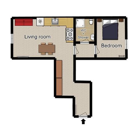 Modern Apartment Charvatova Praha Bagian luar foto